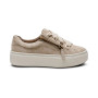 Aetrex Aubrey Arch Support Platform Sneaker in Sand
