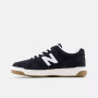 New Balance Children's 480 in Black Suede