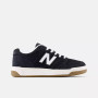 New Balance Big Kid's 480 in Black Suede New Balance Big Kid's 480 in Black Suede