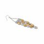 Brighton Palm Canyon Two Tone Drop French Wire Earrings