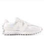 New Balance Women's 327 in Silver and White
