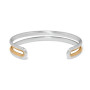 Brighton Medici Flex Cuff Bracelet in Silver-Gold