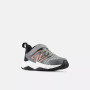 New Balance Boy's Rave Run v2 Bungee Lace with Top Strap in Grey and Black