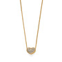Brighton Illumina Celeste Heart Petite Necklace in Gold