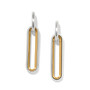 Brighton Medici Two Tone Long Post Drop Earrings