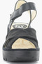 Fly London Women's Yorg Sandal in Black