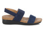 Drew Shoe Women's Maeve Sandal in Navy Combo