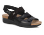 Drew Women's Margo Sandal in Black Combo