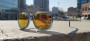 Tifosi Sunglasses Smirk in Crystal Denim
