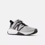 New Balance Children's FuelCell Play Bungee Lace with Top Strap in Grey and Black