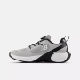 New Balance Children's FuelCell Play Bungee Lace with Top Strap in Grey and Black