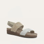 Naot  Amy Beige Lizzard Leather/Beige Elastic
