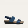 Naot In Polar Sea Leather/Navy Elastic