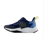 New Balance Boys Rave Run v2 Bungee Lace with Top Strap in Blue