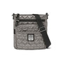 Brighton Kallista Metallic Messenger In Pewter