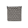 Brighton Kallista Metallic Messenger In Pewter