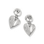 Brighton Cascade Heart Post Drop Earrings in Silver-Gold