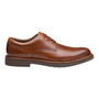 Johnston & Murphy Men's Tyson Plain Toe In Tan Full Grain Leather