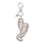 Brighton Paris Blooms Champagne For Two Handbag Fob in Multi