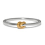 Brighton Interlok Single Knot Hinged Bangle