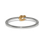 Brighton Interlok Single Knot Hinged Bangle