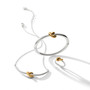 Brighton Interlok Single Knot Two Tone Necklace in Silver-Gold