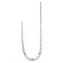Brighton Contempo Moda Moonlit Bold Necklace in Silver-White