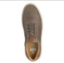 Johnston & Murphy Men's Anders Perfed U-Throat In Dark Taupe Oiled Full Grain
