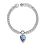 Brighton Colormix Heart Blues Bracelet in Silver-Blues