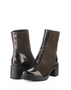 Bos & Co Ingrid Boot in Dk Brown/Coffee