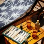 Nomadix Bunch Palms Black Towel