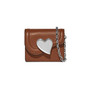 Brighton Cascade Small Wallet In Bourbon