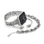 Brighton Interlok Twist Watch Band in Silver