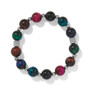 Brighton Meridian Petite Stellar Stretch Bracelet in Silver-Multi