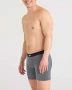 SAXX Underwear Vibe Xtra Soft Comfort in Dark Grey Heather