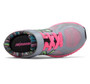 New Balance Children's Hook and Loop 720v4 in Grey/Pink