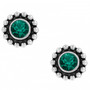 Brighton Twinkle Mini Post Earrings in Emerald