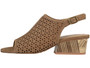 Vaneli Women's Candra in Taupe Perforated Nubuck