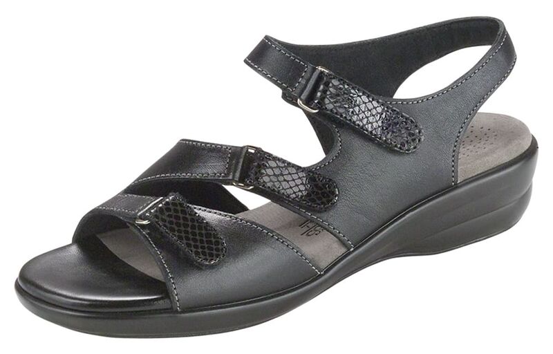 SAS Women's Tabby Slingback Sandal in Black - Daniels Shoes