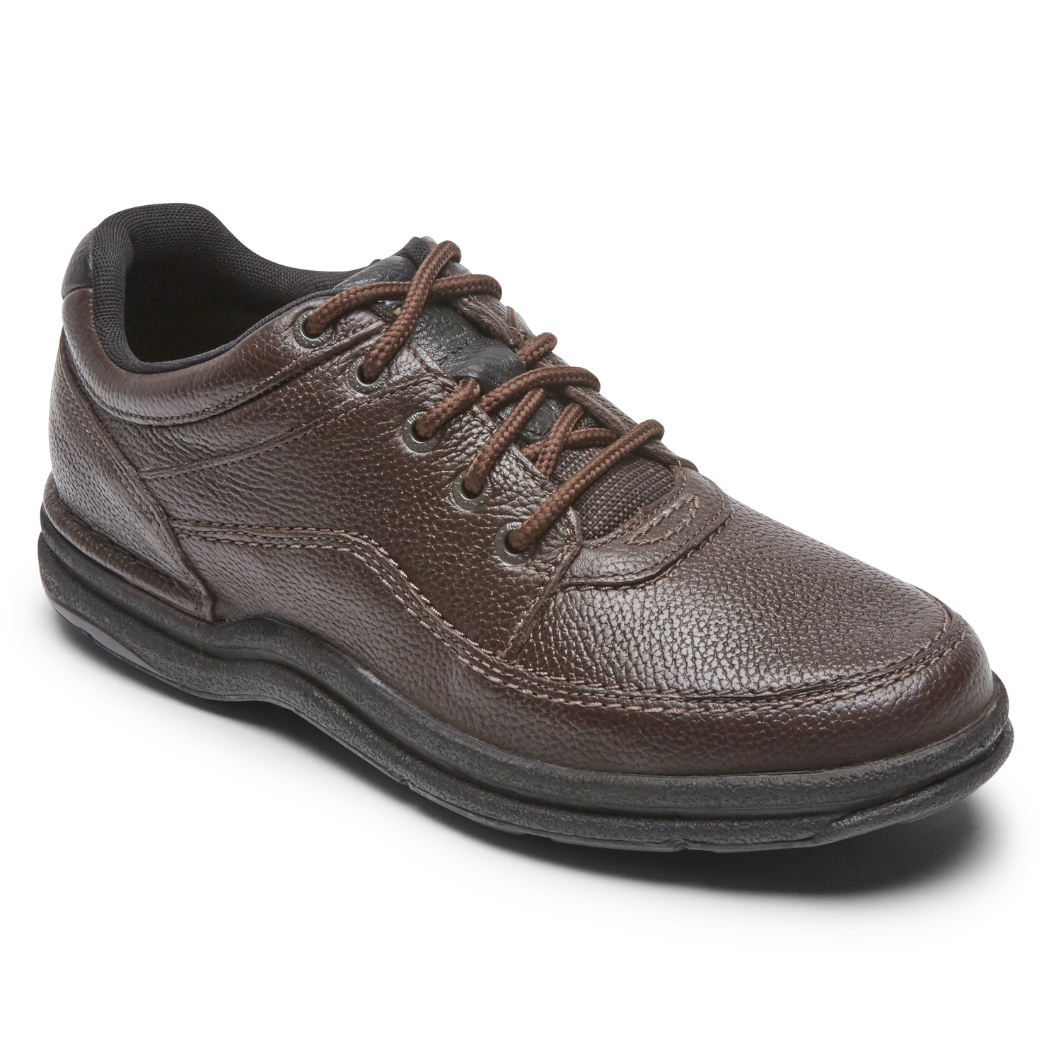 Rockport Men's World Tour Classic in Brown Tumbled - Daniels Shoes