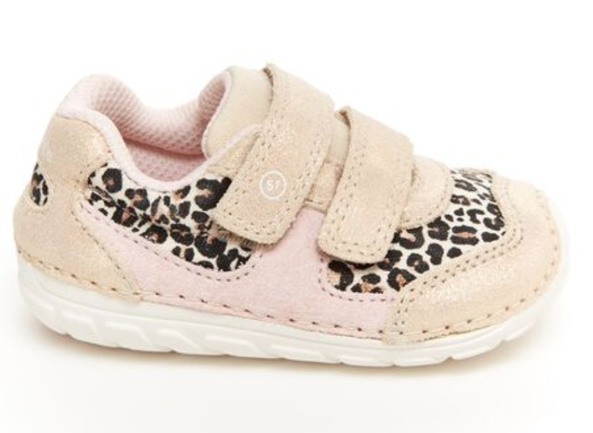 stride rite leopard sneakers