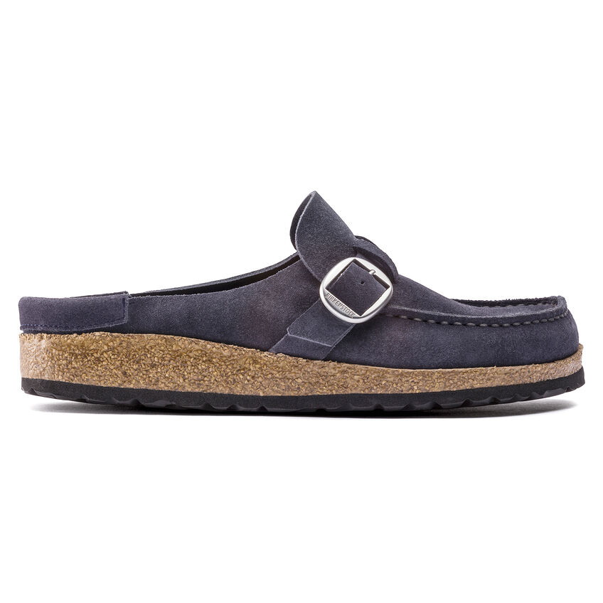 The Birkenstock Buckley Suede Leather Navy Unisex Sandal is a comfy and stylish Buckley Suede Leather Navy — COMFORTWIZ main image 2