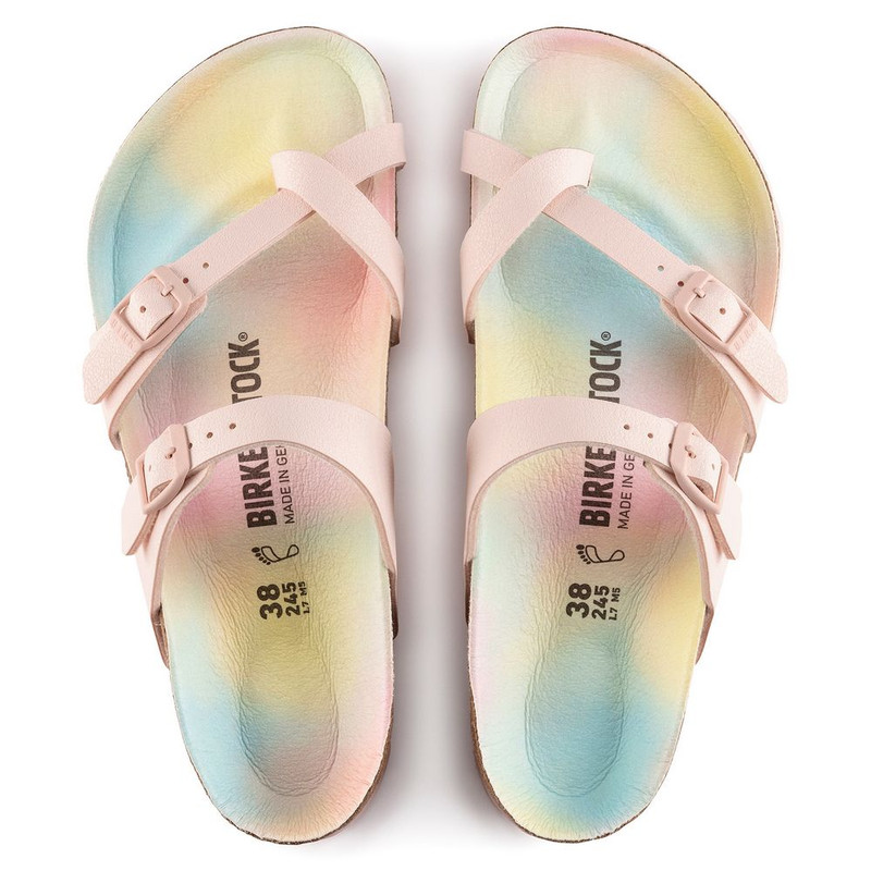 mayari rose gold birkenstock