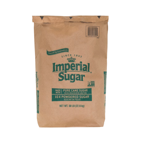 Imperial Sugar Pure Cane Sugar, 10X Powdered, 50 lbs