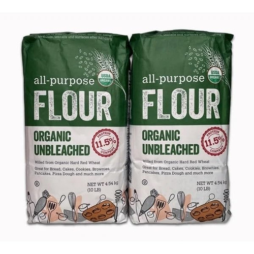 Kirkland Signature All Purpose Flour, Unbleached, 10 lbs, 2 ct