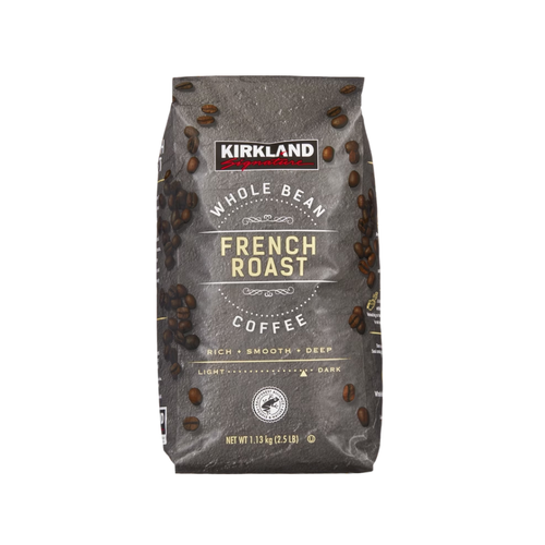 Kirkland Signature Whole Bean Coffee, French Roast, 2.5 lbs