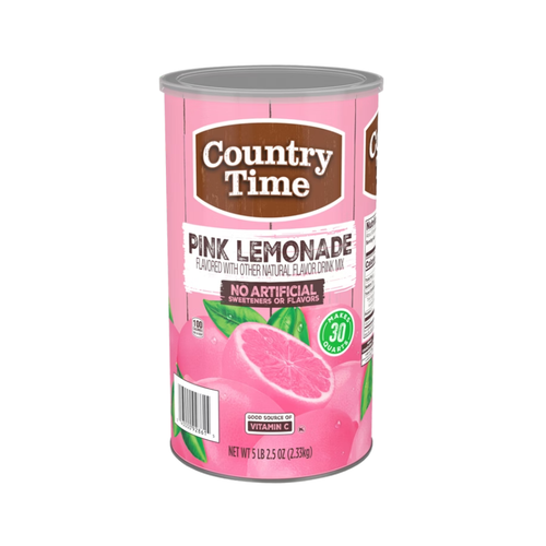 Country Time Drink Mix, Pink Lemonade, 82.5 fl oz