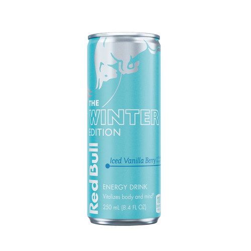 Red Bull Energy Drink, Iced Vanilla Berry, 8.4 fl oz, 24 ct