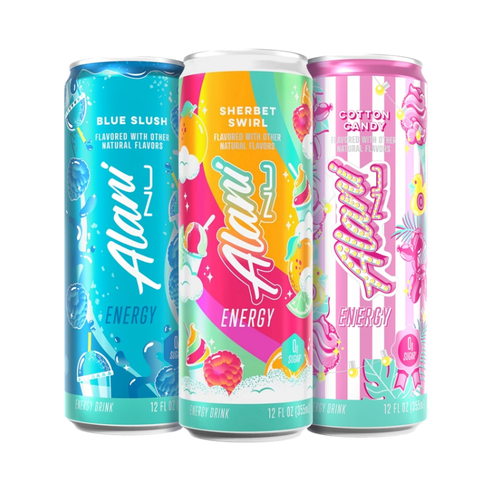 Alani Nu Energy Drink, Variety Pack, 12 oz, 18 ct