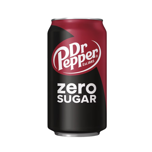 Dr Pepper Zero Sugar, 12 fl oz, 36 ct